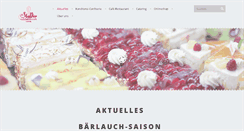Desktop Screenshot of cafe-stalder.ch